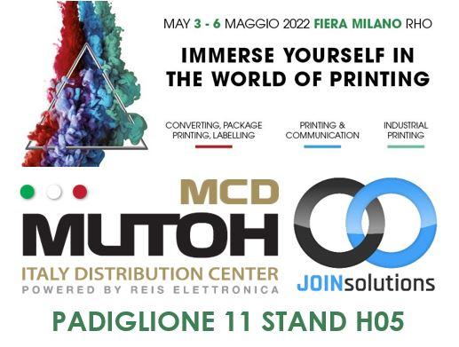 Mutoh Italy Distribution Center vi invita al PRINT4ALL